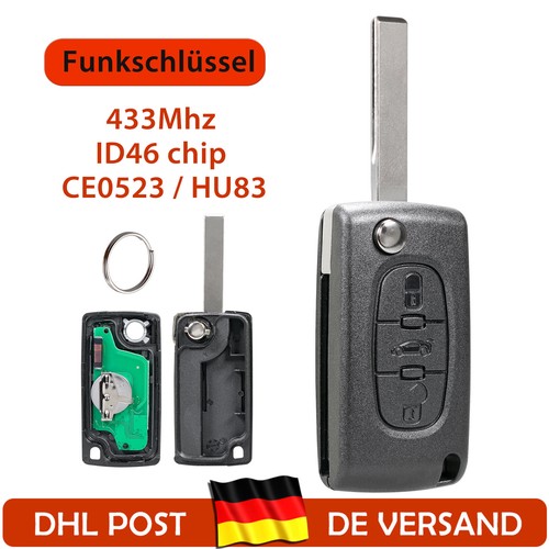 433mhz klapp funk schlüssel - klapp,